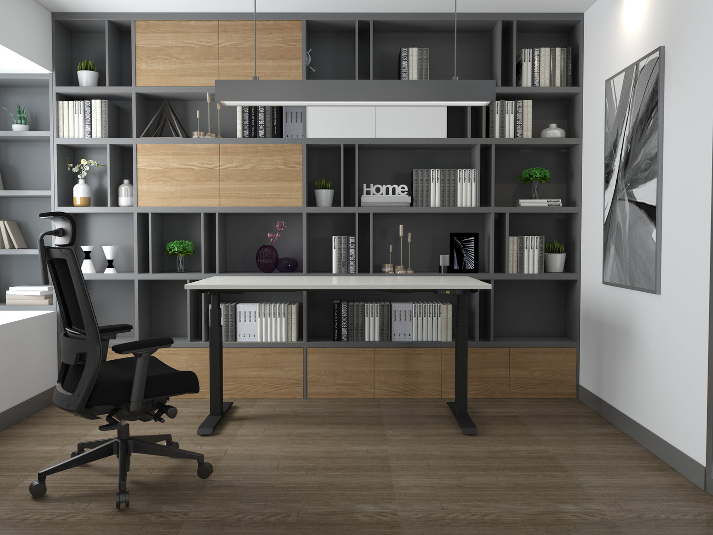 Dual Motor Electric Desk Frame